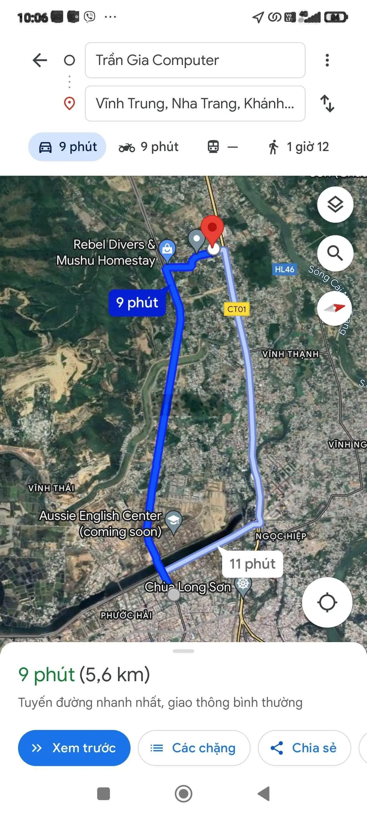 Lô đất Vĩnh Trung cách đường 23/10 chỉ 100m, gần siêu thị Metro, sát đường thông Võ Nguyên Giáp
