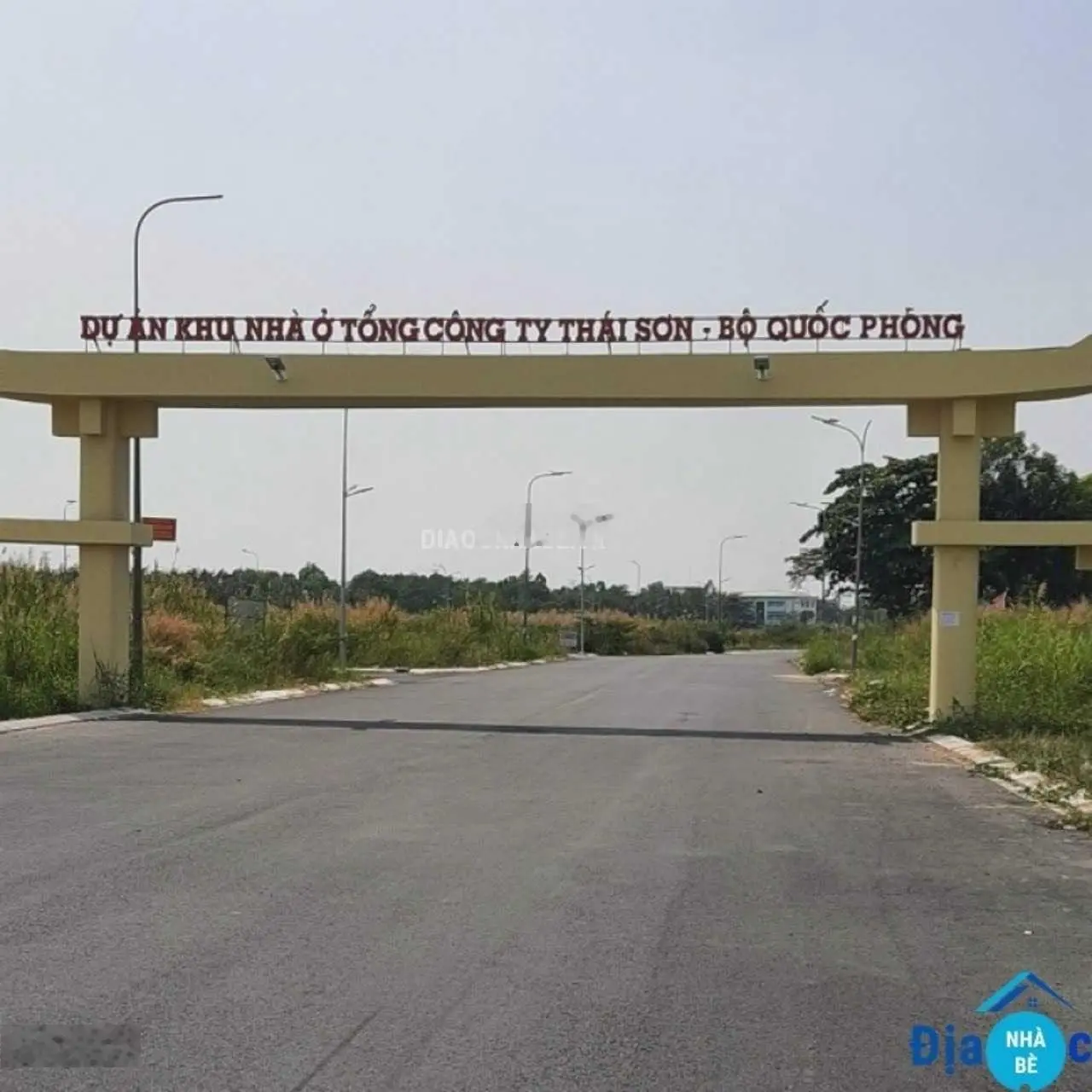 Bán gấp lô đất ngay ngã 3 đường thông KDC Thái Sơn 1 (Bộ Quốc Phòng) ĐD Trường Học, 10x25m giá 62tr