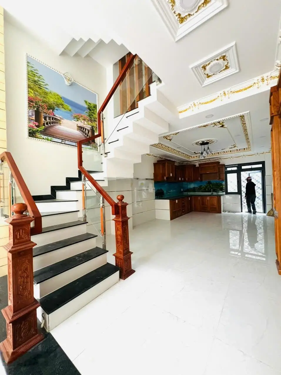 Bán nhà Bình Tân - đường Lê Văn Quới (4m*16m - đúc 4,5 tấm - 7tỷ45 TL) hẻm nhựa 8m sát chợ Bốn Xã