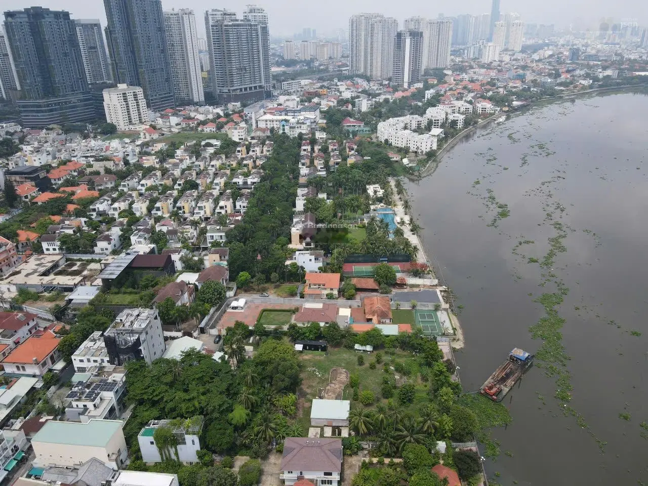 Bán khuôn đất gần 3800m2 mặt sông Sài Gòn phường An Phú giá 550 tỷ 0938200291