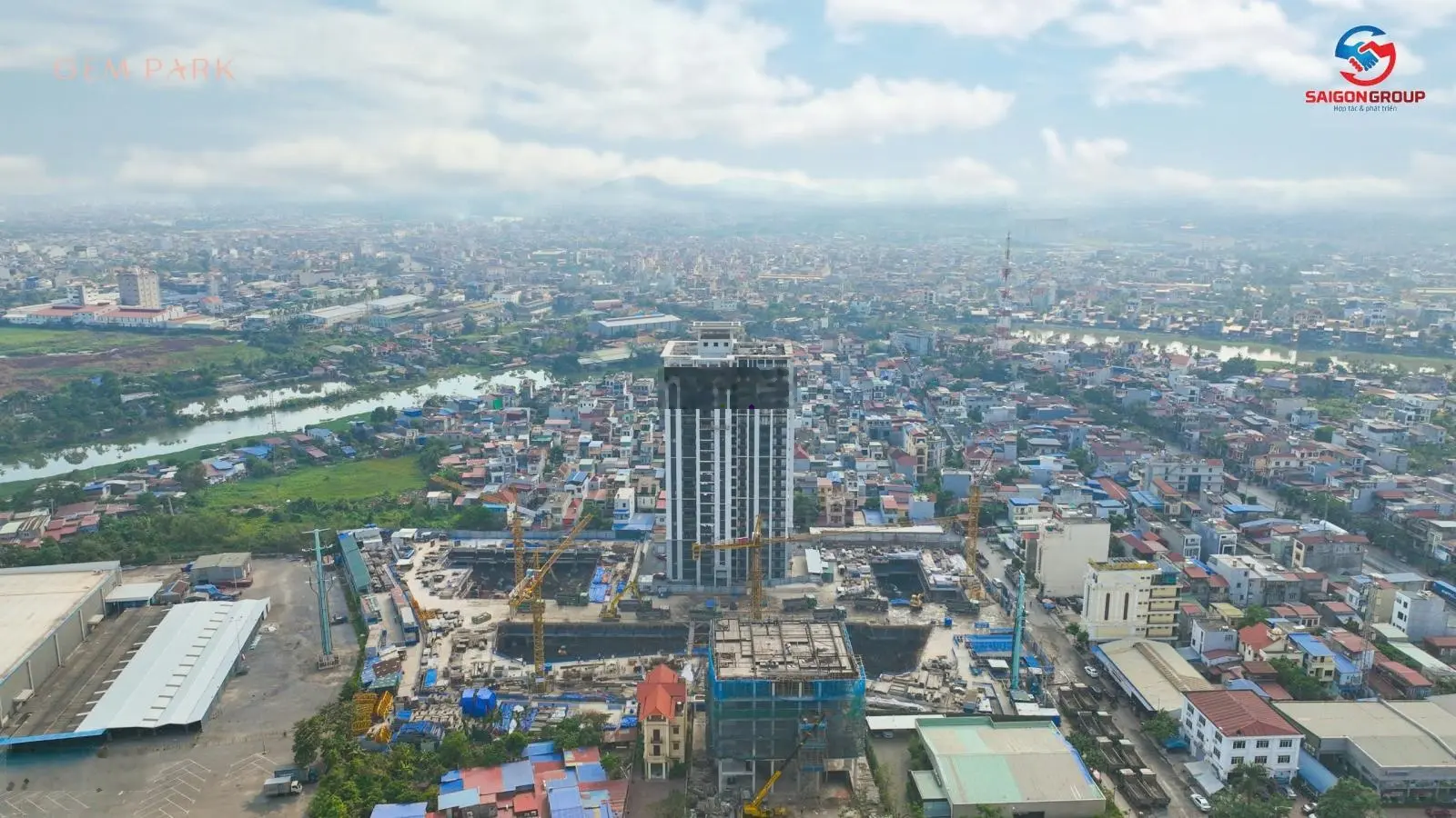 Bán Quỹ căn đẹp 1PN-2PN-3PN dự án Gem Park Hải Phòng diện tích 49m-74m2 vốn chỉ cần 680tr nhận nhà