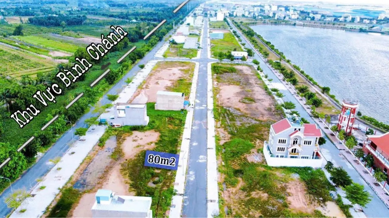 Bán gấp nền 80m2 di chuyển 10 phút đến trung tâm thành phố