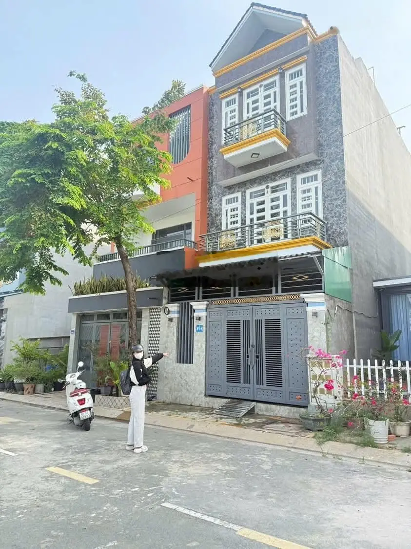 Nhà 3 lầu 5 tỷ đã hoàn công Tại Lái Thiêu- TP Thuận An có hỗ trợ bank
