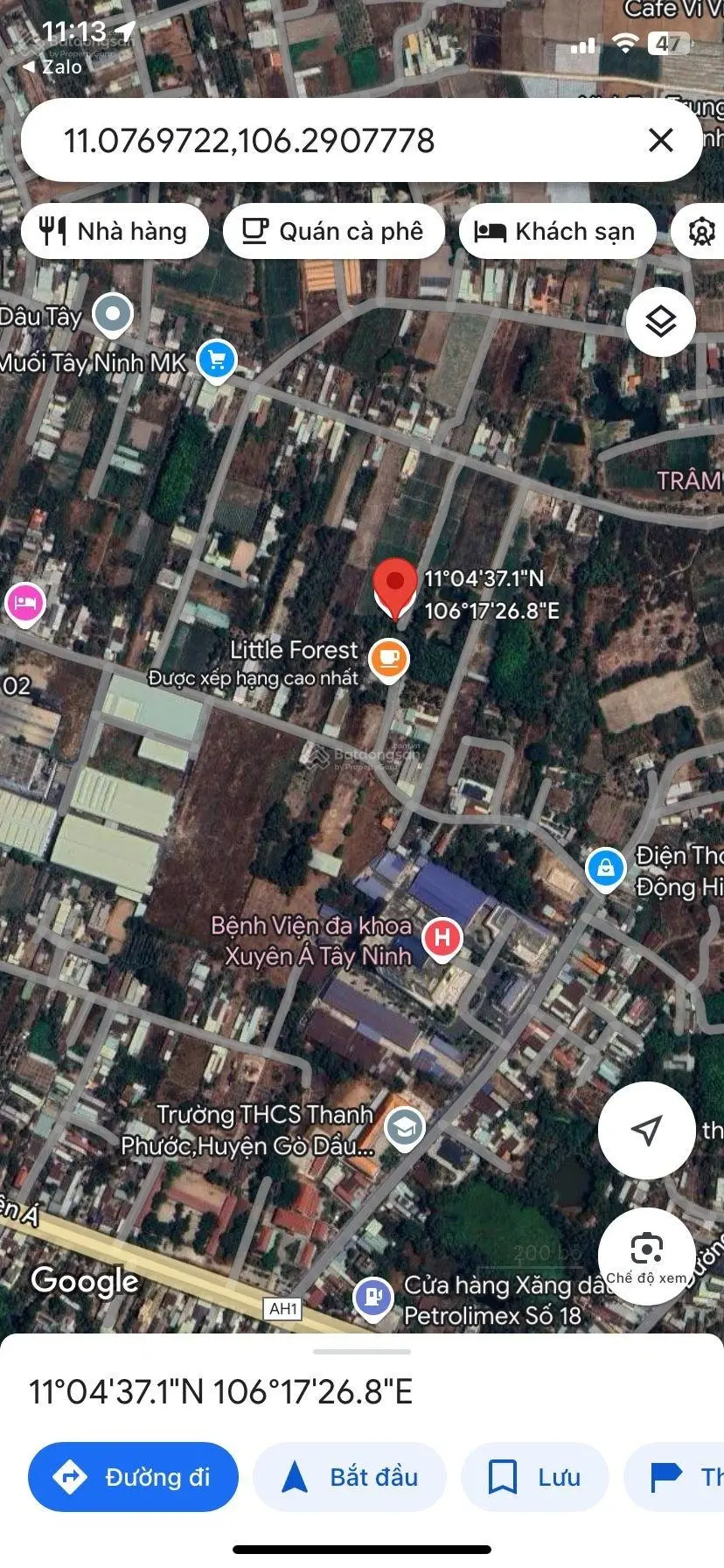 Đất ngay gần KCN và gần bệnh viện Xuyên Á