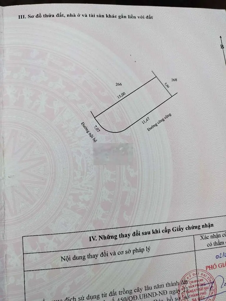 Đất KDC Bassac