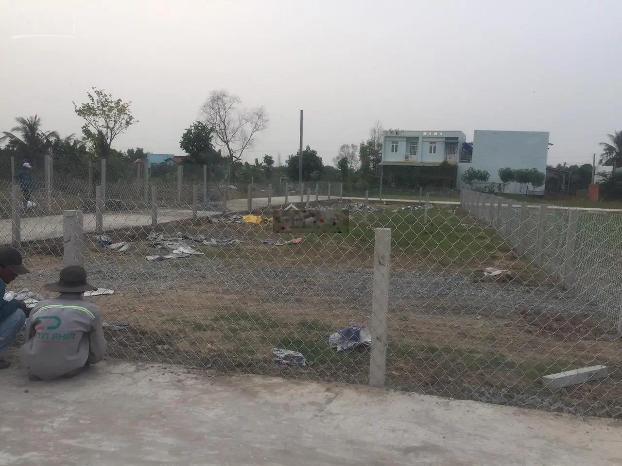 125m2 (8x15m) thị trấn Cần Giuộc, sổ hồng riêng, đường xe hơi, khu dân cư đông đúc giá rẻ hơn 1 tỷ
