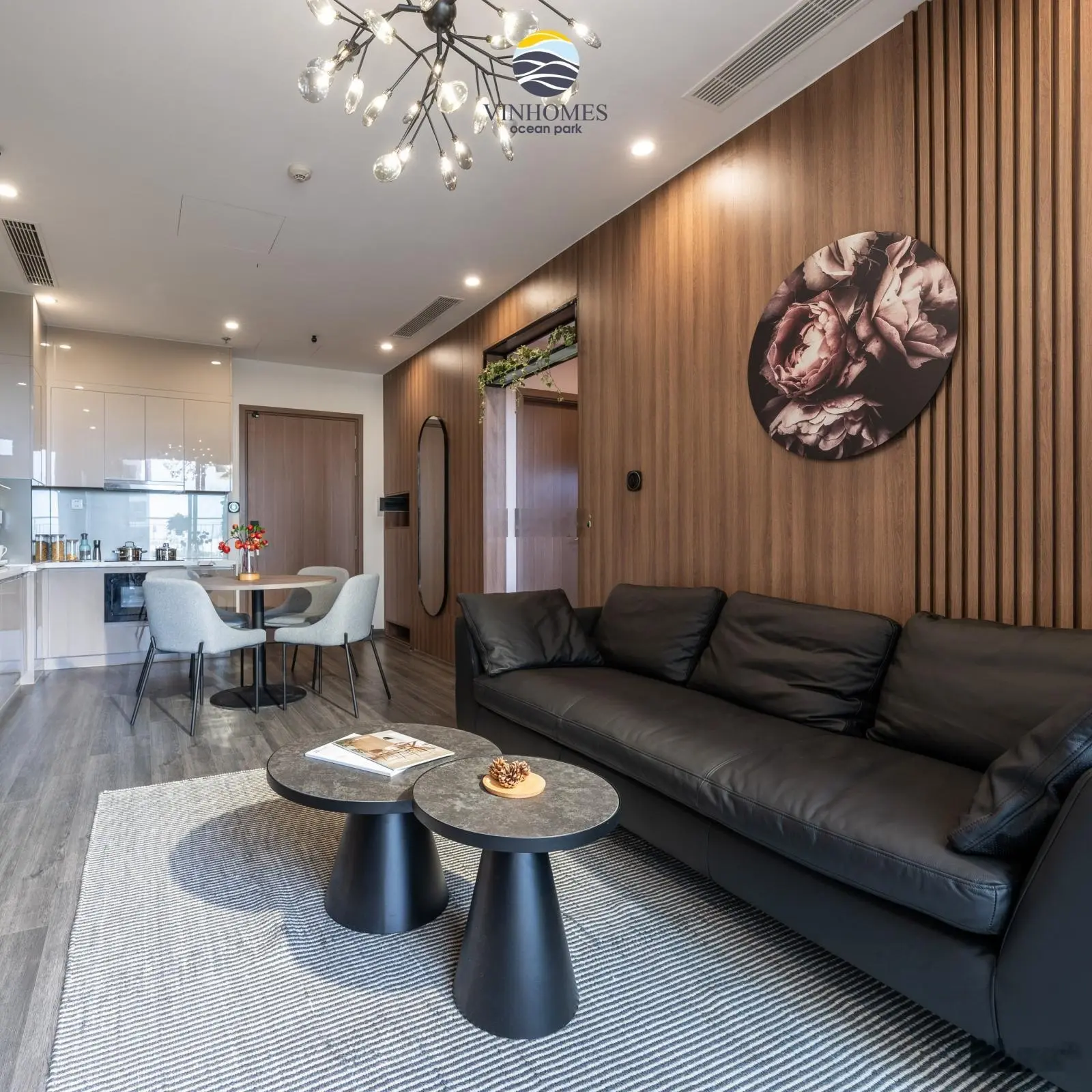 Bán căn 1PN+ tòa R1.02 tầng trung thấp - The Zenpark Vinhomes Ocean Park Gia Lâm 0855 411 ***
