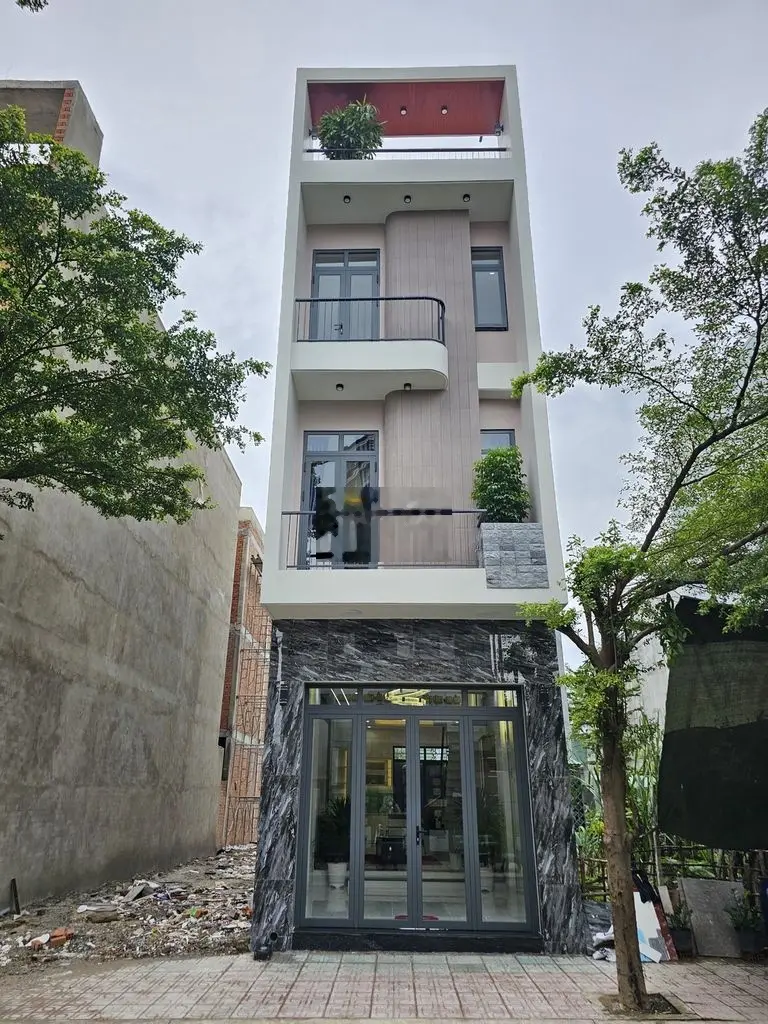 SIÊU PHẨM__Nhà ĐẸP 1T2L__Full Nội Thất__KDC gần Ngã 4 Miếu Ông Cù