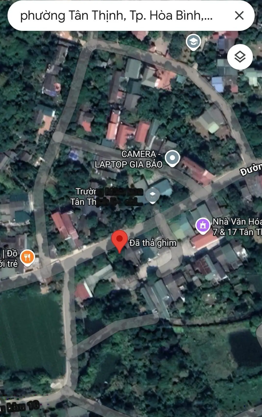 BÁN ĐẤT TẠI ĐƯỜNG TIỂU KHU 10, phường Tân Thịnh, T.p Hòa Bình