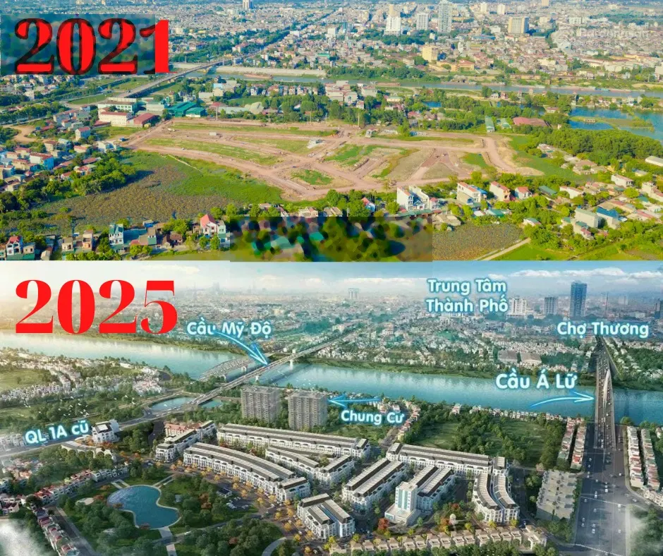 Chính chủ bán lô đất nền 80m2 tại khu đô thị Mỹ Độ Vista City thành phố Bắc Giang, sổ đỏ chính chủ
