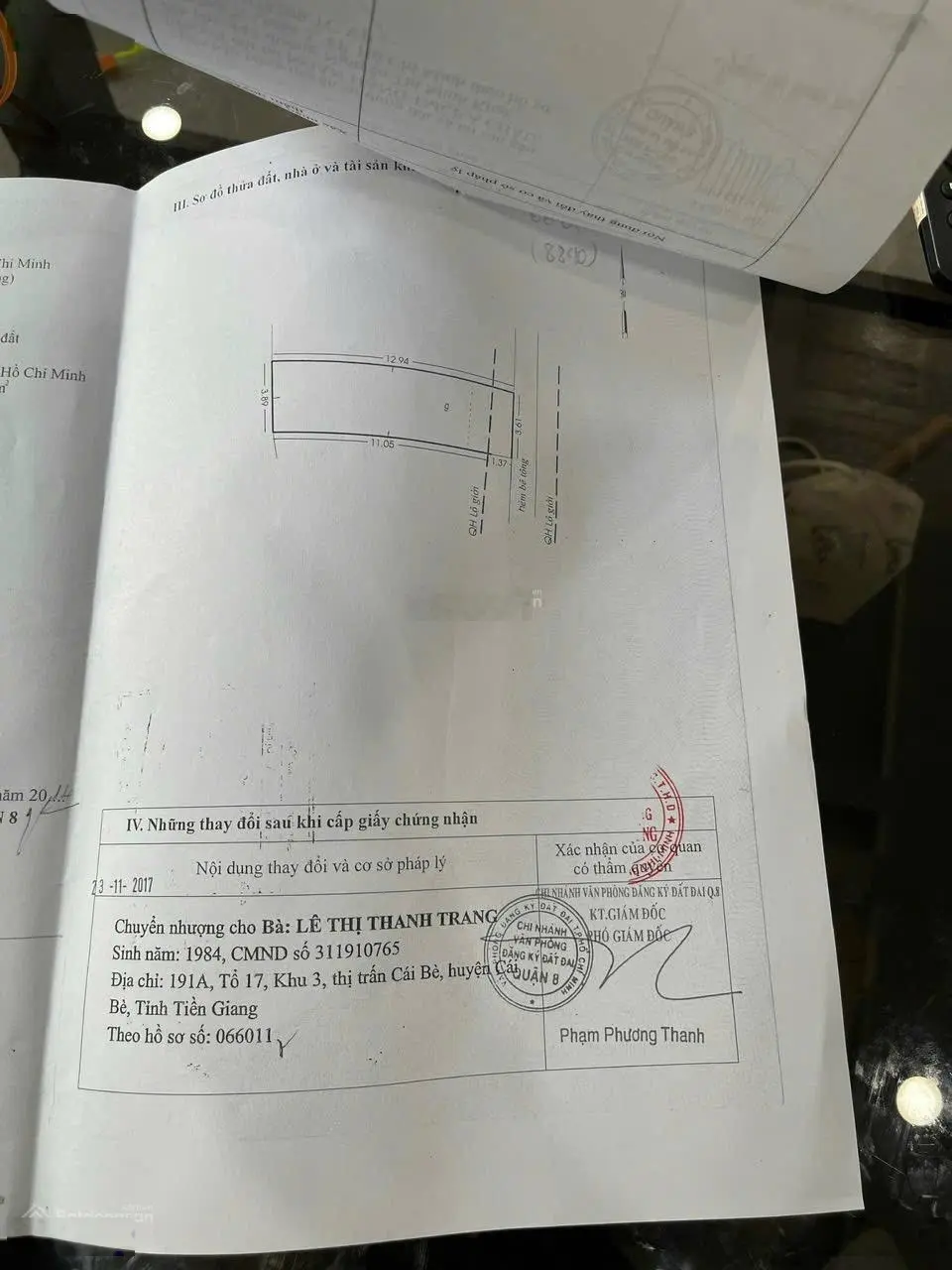 Nhà 1 lửng - lầu 47m2 hẻm 90 Âu Dương Lân P3 SHR giá 4 tỷ 390