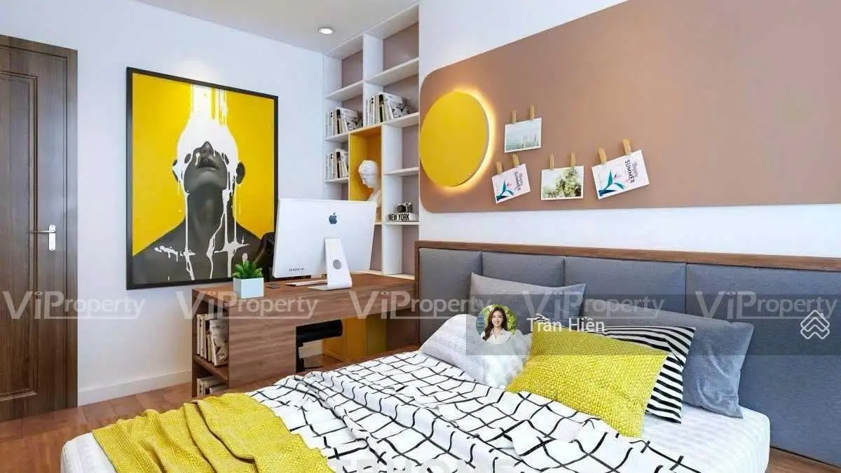 Bán căn hộ 3 phòng ngủ có sổ hồng, full nội thất Eco Green Saigon, bao hỗ trợ hồ sơ A-Z