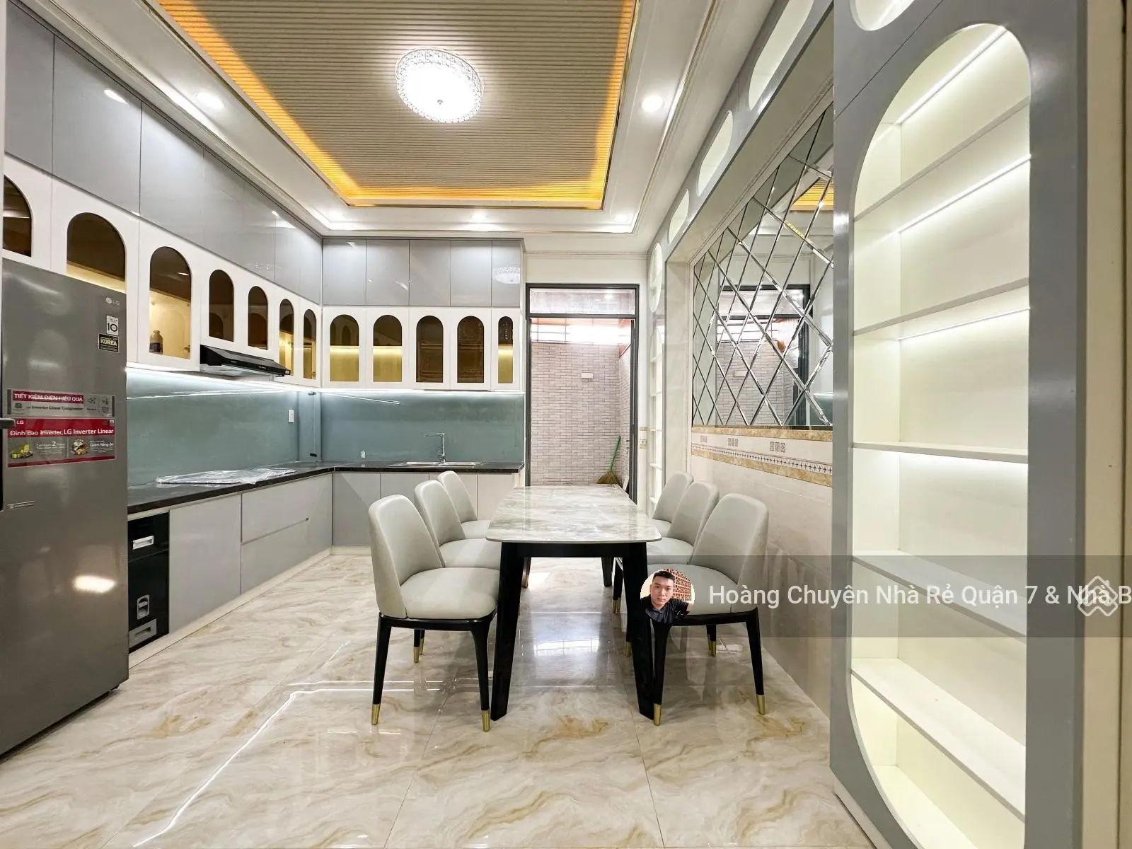 Nhà mới mặt tiền kinh doanh - DT 4x17m - 1 trệt 1 lửng 2 lầu 4PN 5WC - đường 6m nhựa
