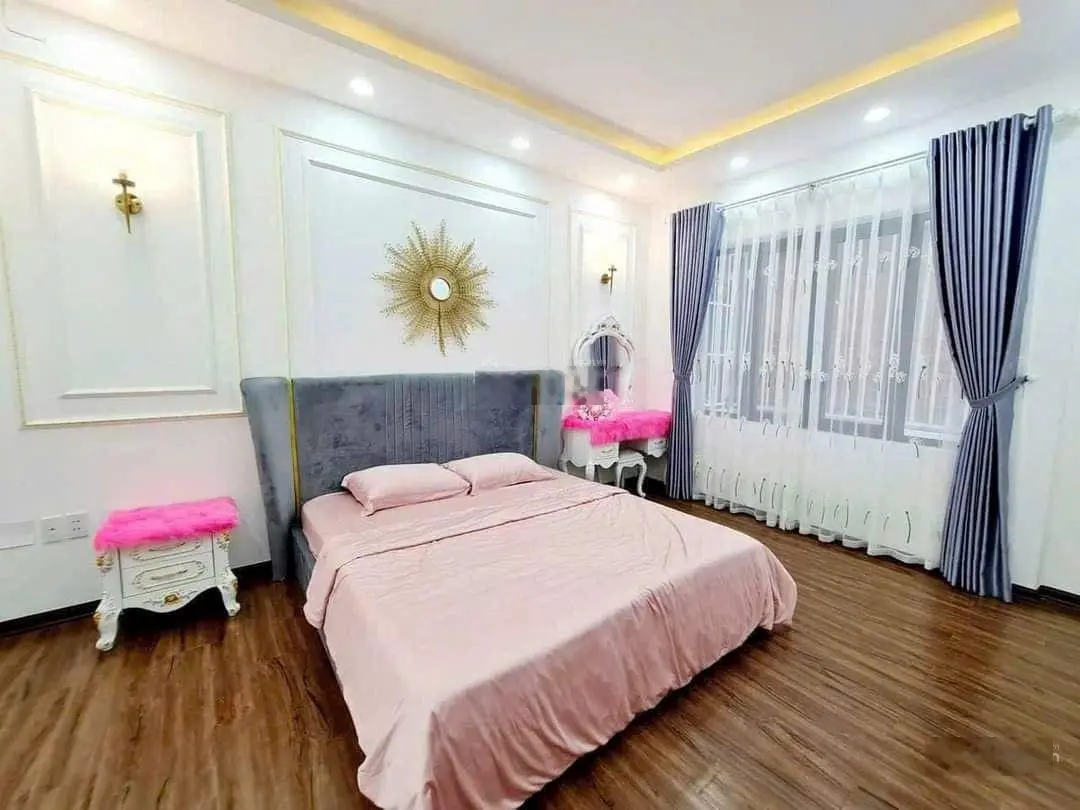 Bán nhà 4 tầng + sân thượng, 58 m, hẻm ô tô thông ,phường 5 quận bình thạnh