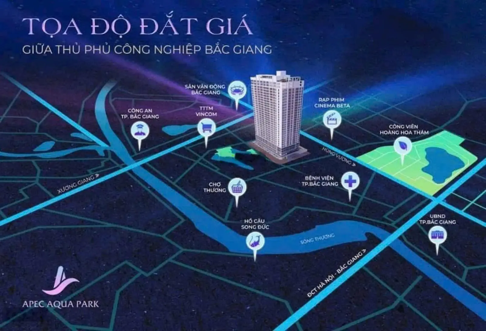 Vốn ban đầu chỉ 900 triệu sở hữu ngay căn hộ cao cấp full nội thất 5 sao tại trung tâm TP Bắc Giang