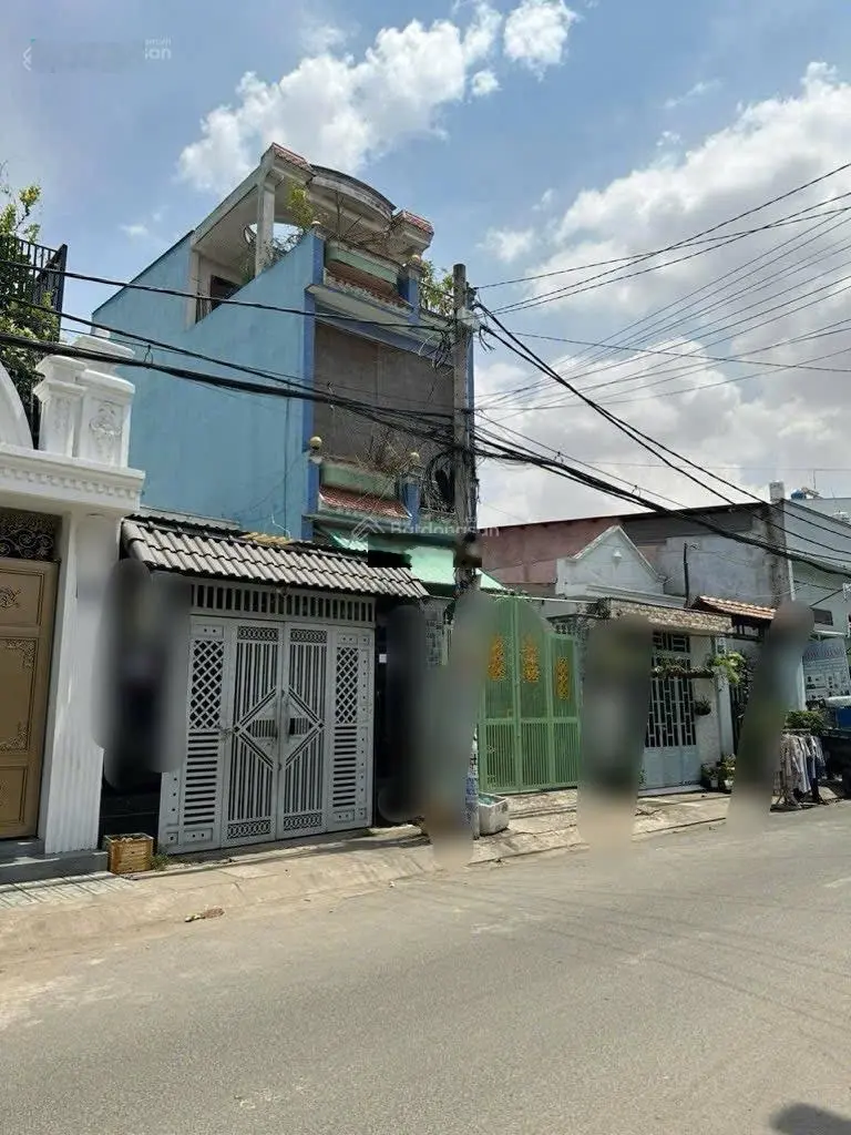 Nhà 2 tầng Mặt tiền đường NGUYỄN THỊ THƠI (HT18 củ), phường HT, Q12, dt 76,6m2 (4mx19m) Giá 5,9Tỷ