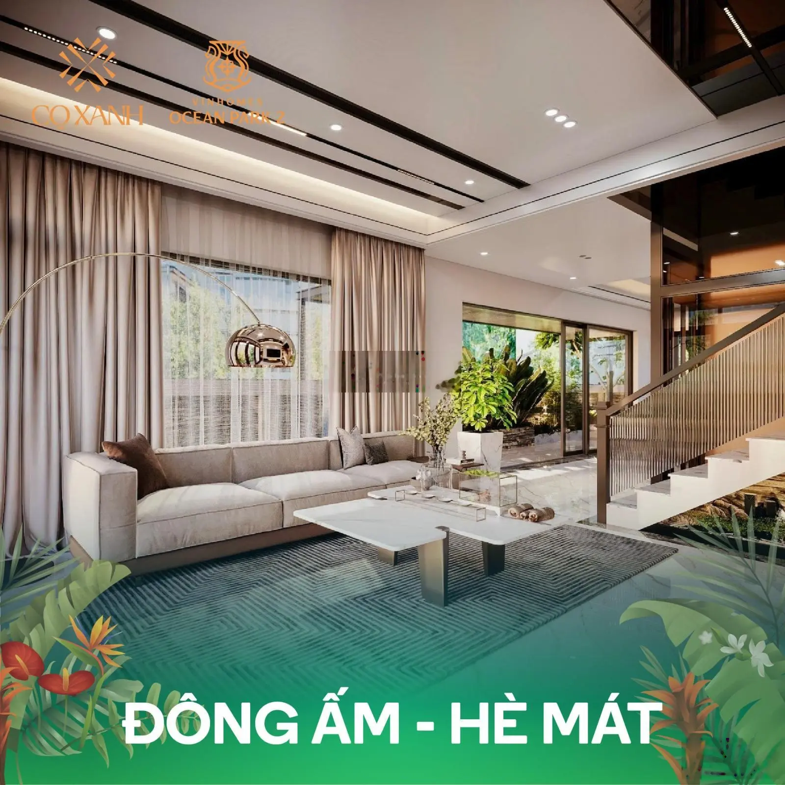 Cắt lỗ biệt thự tứ lập Cọ Xanh, 13.3 tỷ - Vinhomes Ocean Park 2, giá tốt nhất thị trường!