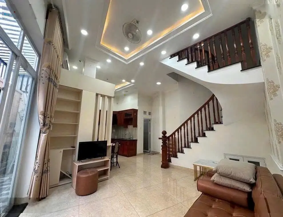 Nhà 4 tầng ngay đặng văn bi, trường thọ, thủ đức đường nhựa 7m, ngang 7m vuông vứt.