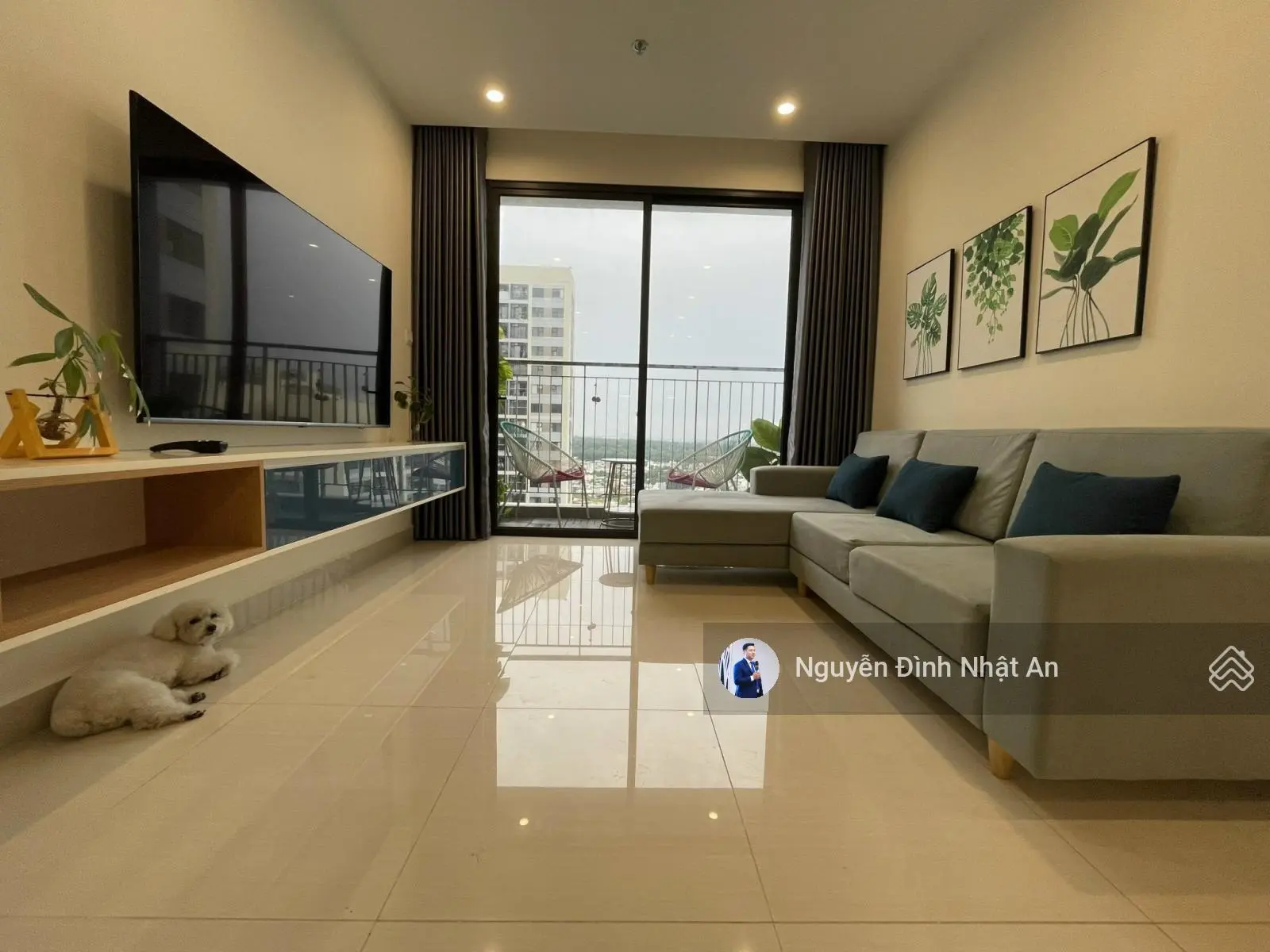 Căn hộ 2PN sẵn sổ - full nội thất - giá tốt - view công viên
