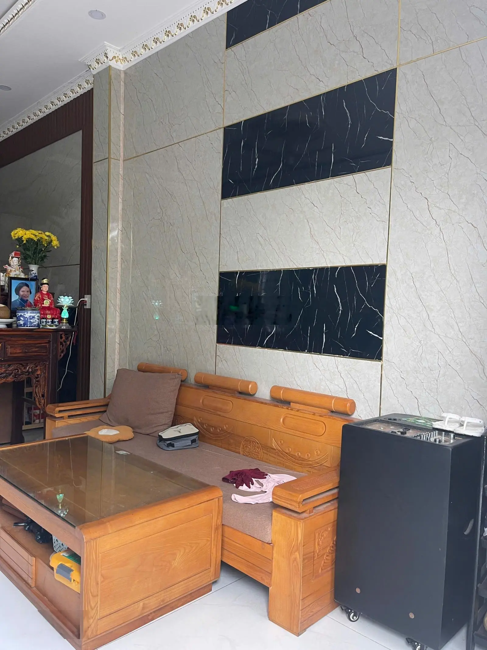Bán nhà góc 2 mt hẻm xe tải p.hoá an sau cty pouchen
