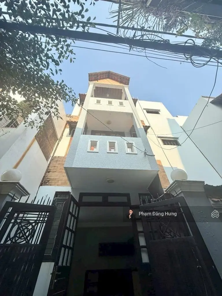 Hiếm lạ tại Bình Thạnh! Nhà 2 mặt tiền hẻm 4m sát Bùi Đình Túy, 99m2, nở hậu 7m, 3 tầng, 11.8 tỷ