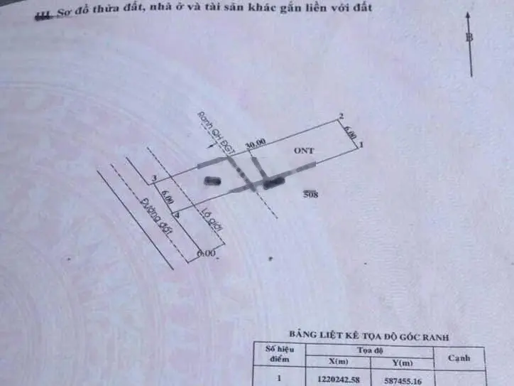 Cần bán đất mặt tiền Phú Hòa Đông 6 X 30m sổ hồng riêng giá 650 triệu