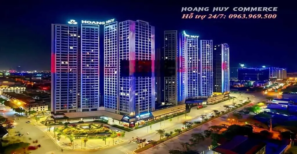 Cực sốc! Căn hộ cao cấp Hoàng Huy Commerce 2 Phòng ngủ cao cấp toà Lotus giá chỉ 2,1 tỷ