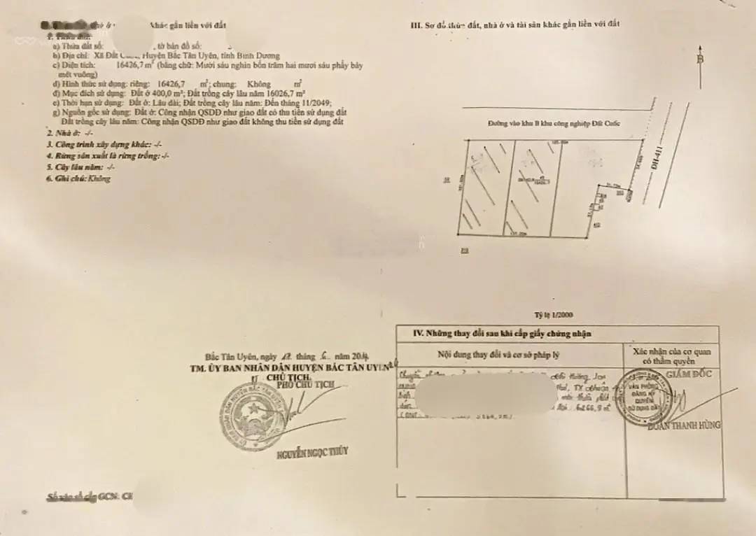 Nhà bác em bán đất góc 2 mặt tiền. đối diện cổng khu công nghiệp Đất Cuốc. 0366 236 ***