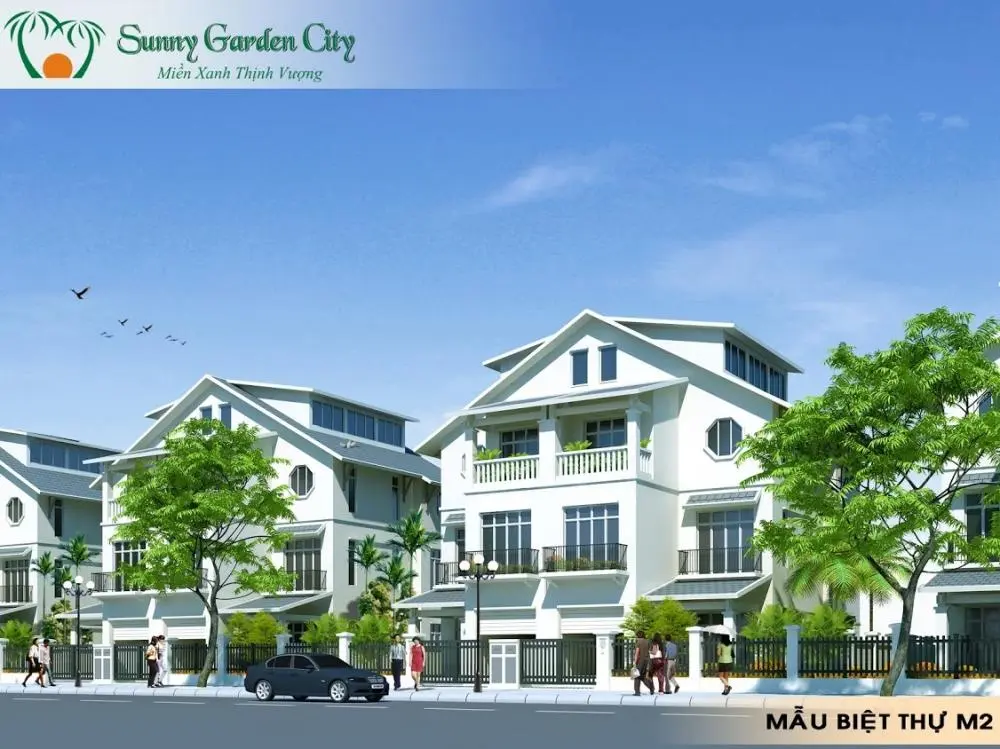 Bán 2lô biệt thự Ceo Sunny 180 m2