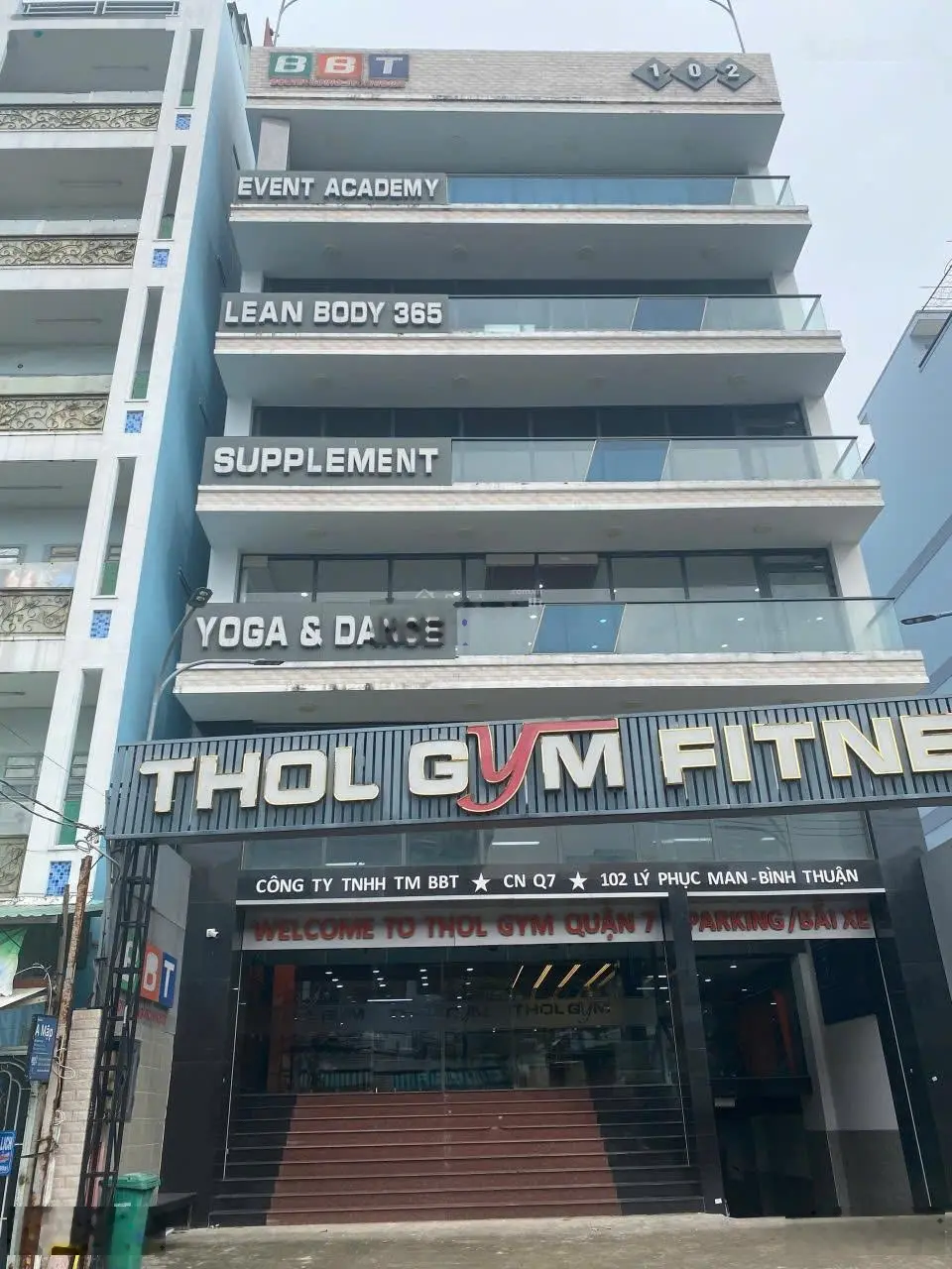 Bán tòa nhà 400m2 hầm 7 tầng, Huỳnh Tấn Phát, Q7 - 2030m2 sàn