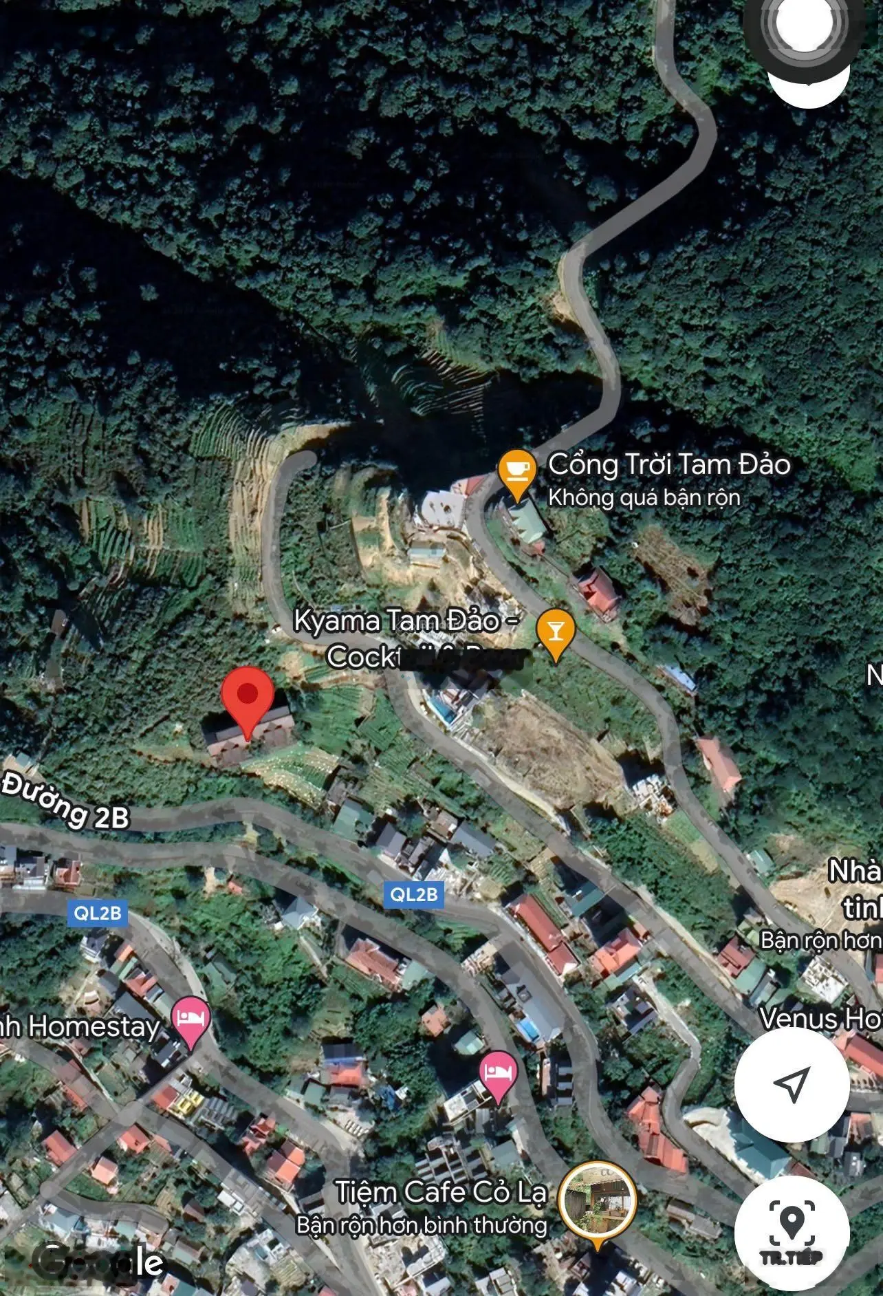 Chính chủ chuyển nhượng 7175m2 trung tâm thị trấn Tam Đảo, Vĩnh Phúc nhà hàng, KS, homestay, cafe