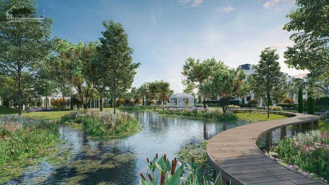 Biệt thự đơn lập Le Jardin ParkCity mẫu C 216m2 cực đẹp