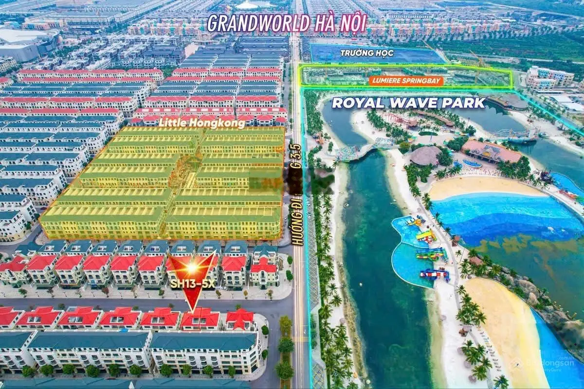 Cần bán biệt thự song lập 160m2 cao cấp gần hồ tạo sóng 19ha  Vị trí đắc địa