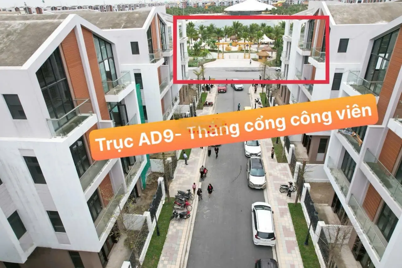 Đón sóng BĐS Hưng Yên liền kề giá rẻ Vin3, gần chung cư, Vincom, hồ tạo sóng, mặt tiền 5m, 130tr/m