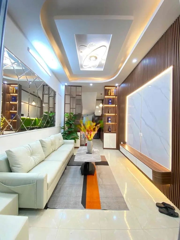 BÁN NHÀ NGÕ 467/12 SN 16 LĨNH NAM , NHÀ MỚI NỘI THẤT , DT: 33m2 x 4 T