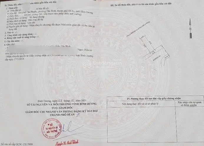 Nhà phố KDC Lê Phong, Tân Bình gần ngã tư Chiêu Liêu Tp Dĩ An