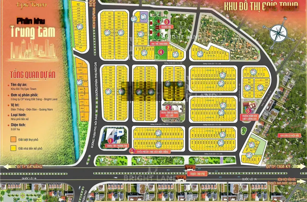 Ra mắt dự án khu đô thị - đất nền ven đô Đà Nẵng sổ đỏ trao tay - quy hoạch đồng bộ