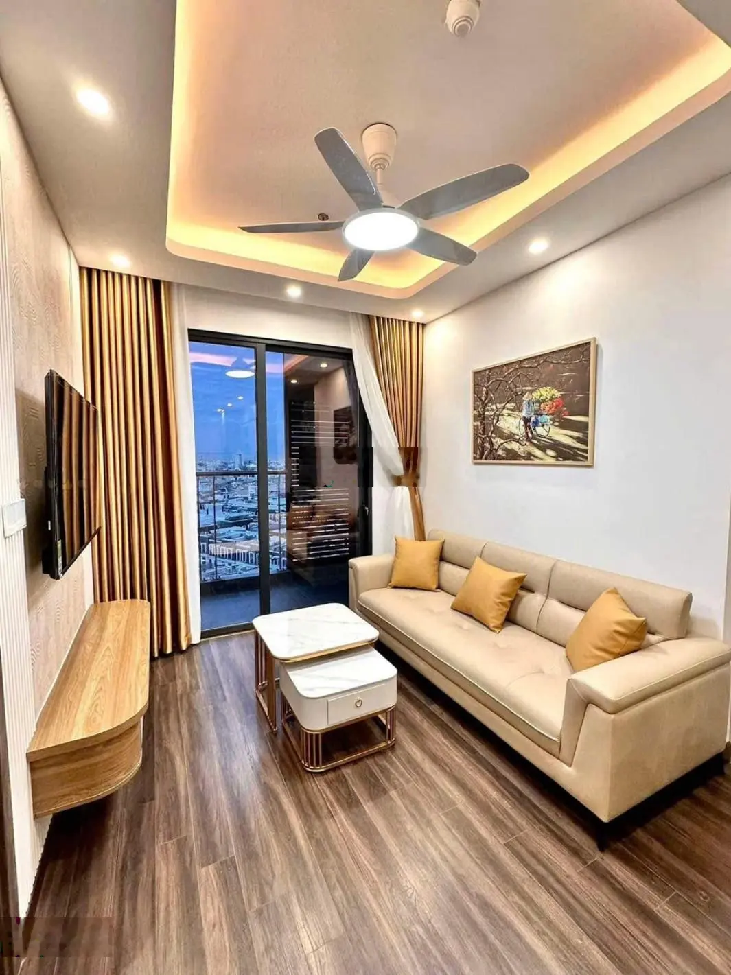 Căn hộ 2 ngủ 53m2 chỉ hơn 1,7 tỷ tại Hoàng Huy Commerce