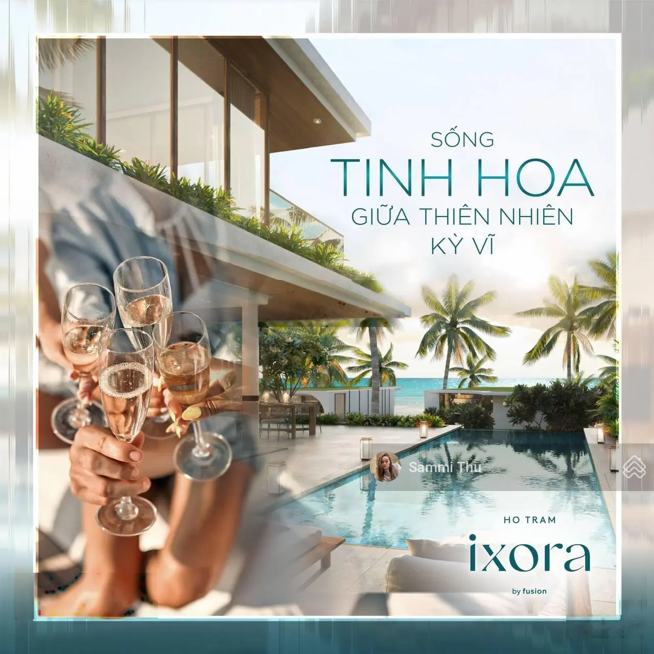 Villa Ixora by Fusion 3PN, 26.953 tỷ - quần thể Hồ Tràm strip - có cam kết chia sẻ lợi nhuận