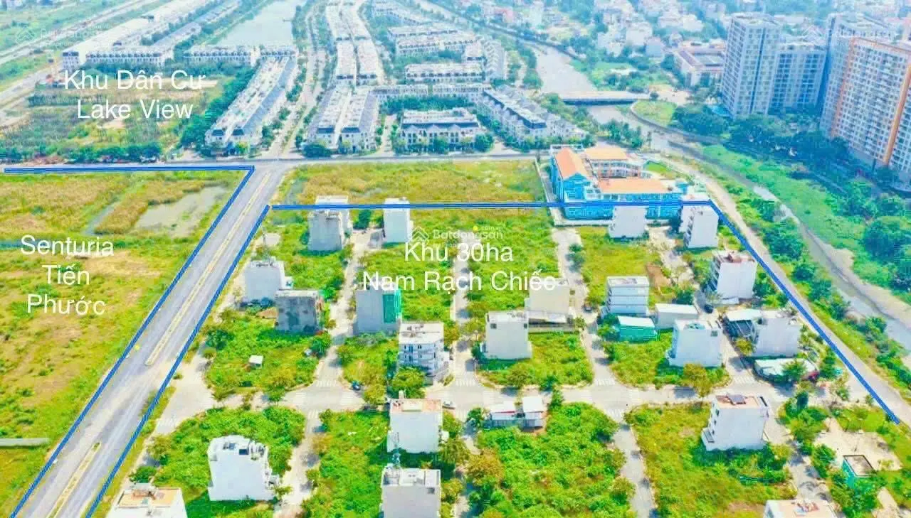 Thời điểm tốt để đầu tư sinh lời - Bán đất Nam Rạch Chiếc 30ha, F. An Phú, Q2. Gía: 9.6 tỷ(TL). SHR
