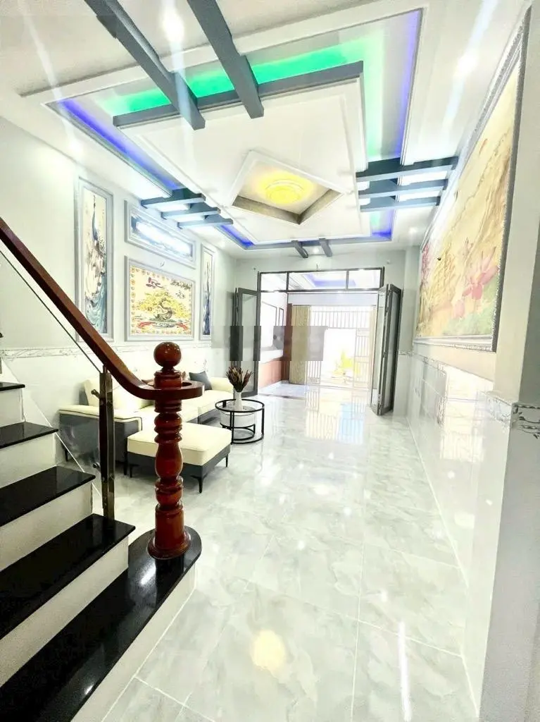 Nhà mới đẹp 1 trệt, 1 lầu, hẻm 4m đường Đào Tông Nguyên, DT 4,5x16m giá 2,85 tỷ