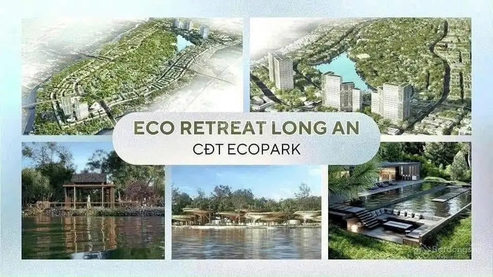 Mở bán giai đoạn 1 khu sinh thái độc bản ecoretreat - nhà phố 6x20 3 lầu - booking hoàn có hoàn lại