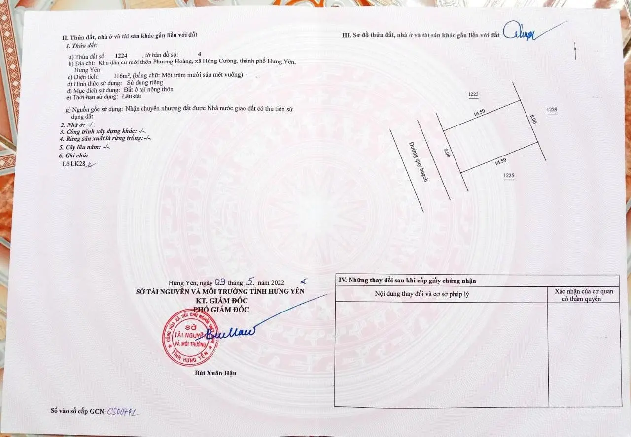 Đất đấu giá Hùng Cường vị trí VIP, lô áp góc, x2 x3 khi mua đợi lên phường ạ