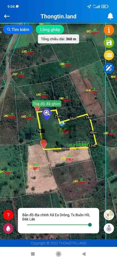 6 sào view đập mát mẻ