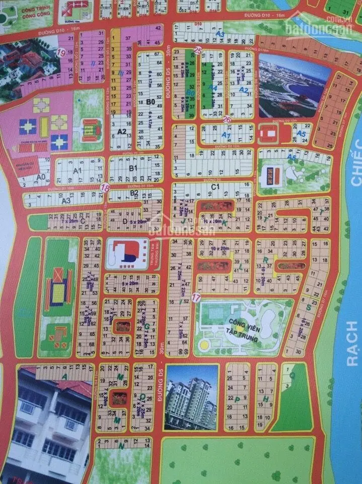 Bán nền biệt thự song lập dự án Khang Điền Dương Đình Hội, P. Phước Long B, TP Thủ Đức, dt 8x25m