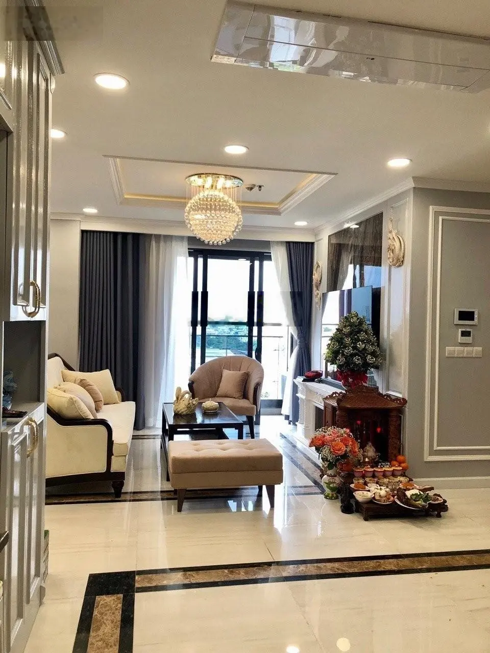 Bán căn hộ Kingdom 101, 4PN, 4WC, 145m2, 2 căn thông nhau, full nội thất, giá 13 Tỷ TL, 0908 435 ***