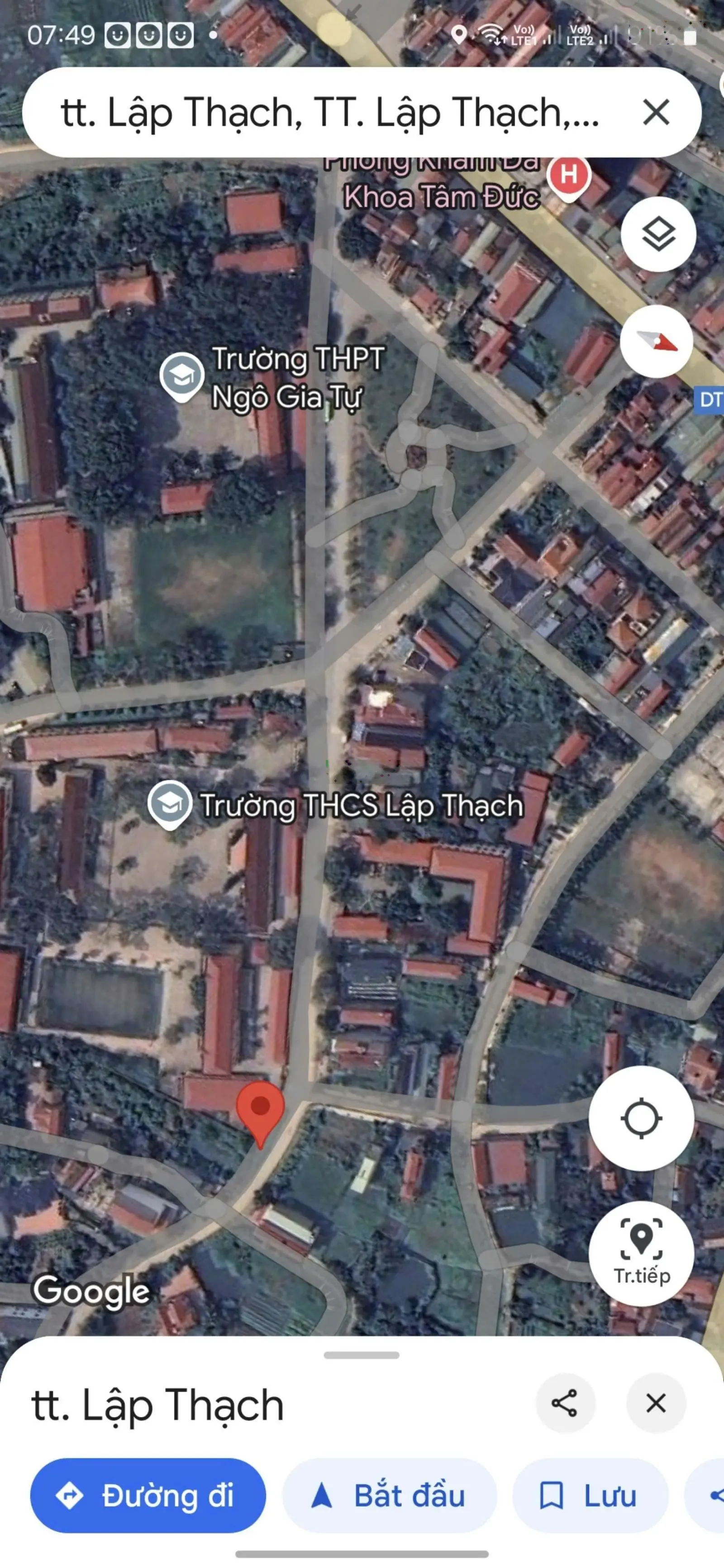 Bán 97.2m2 đất ở đô thị khu vực Ao Hồ (Cổng Vay) thị trấn Lập Thạch huyện Lập Thạch tỉnh Vĩnh Phúc