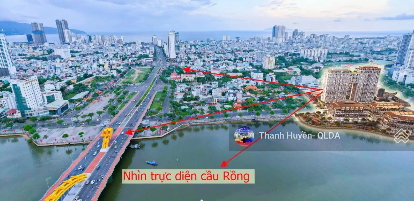 Thanh Huyền - Căn 2PN trực diện view sông cầu Rồng còn sót lại duy nhất dự án Sun Ponte Residence