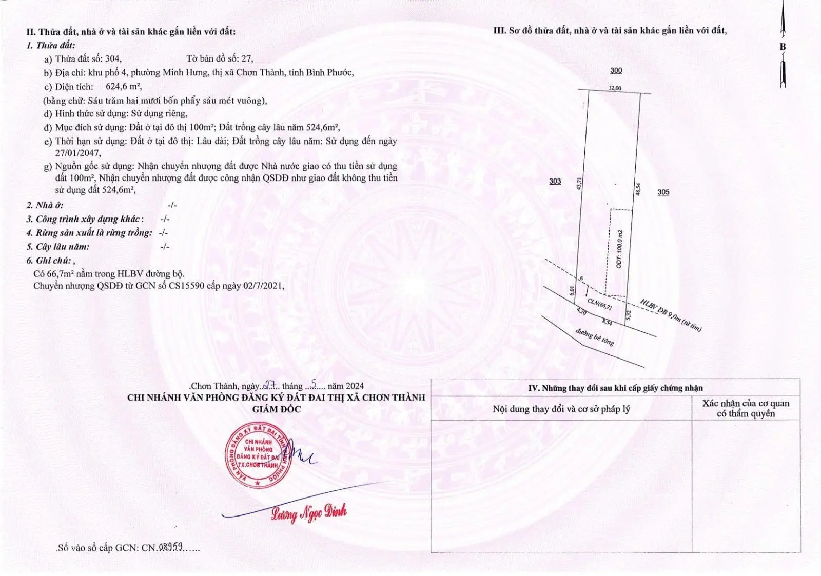 Bán đất gần đường lớn đang làm nhựa và là nhánh của đường DH05 luôn DT12x50mx100m2TC gọi 0342 454 ***