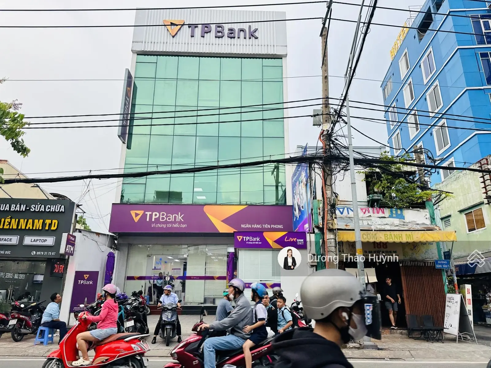 Tòa nhà 1 Hầm + 7 Tầng Mặt Tiền Kinh Doanh ĐẶNG VĂN BI - Thu nhập 180Tr/Thg- 231m2 Hậu nở Tài lộc